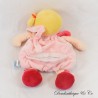 Plüsch Range Pyjama Mädchen BABY NAT' My Little Dolls Blonde Pink Rot 33 cm