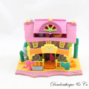 Polly Pocket Helles Haus BLUEBIRD Animal Wonderland Pferdehaus