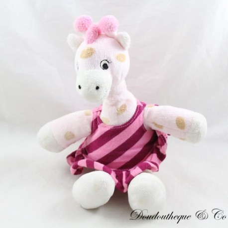 Plush Giraffe H&M Pink Striped Dress