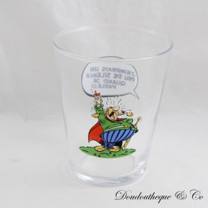 Verre Abraracourcix chef Asterix et Obelix J'aimerais un peu de silence quand je parle !!!