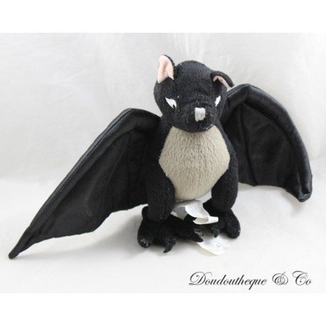 Peluche pipistrello spettrale IKEA Kryp Nero Halloween 17 cm