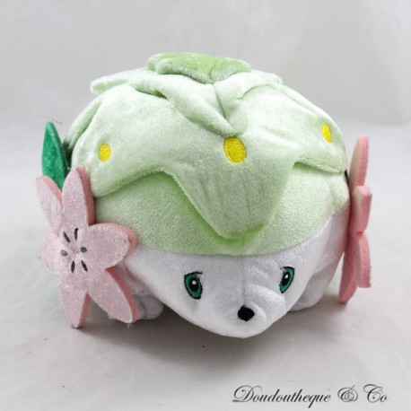 Peluche Pokémon Shaymin TOMY Pokémon Nintendo hérisson fleur 20ème anniversaire 20 cm