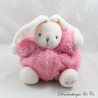 Hase Kuscheltier KALOO rosa Fell Langhaarball 18 cm