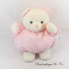 Vintage AJENA Pink Plaid Pyjama Stuffed Bear Plush 40 cm