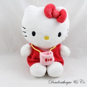 Plüsch Hello Kitty SANRIO Overall Rot