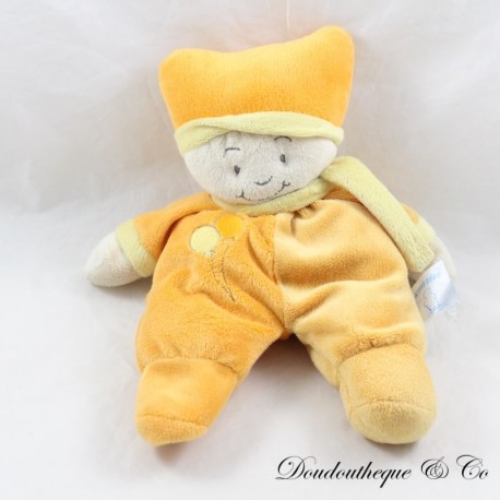 KING BEAR orangefarbene Ballon-Halbflache Pixie-Decke