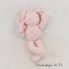Peluche coniglio PETIT BATEAU Candy rosa con pois rosa bianco 24 cm