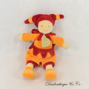 Peluche lutin garçon DOUDOU ET COMPAGNIE Magicien 23 cm