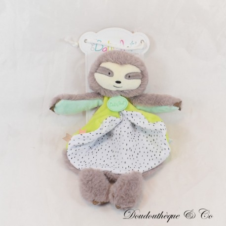 Lazy flaches Kuscheltier BABY NAT' grau grün BN0429 24 cm NEU Lazy flaches Kuscheltier BABY NAT' grau grün BN0429 24 cm NEU