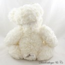 Teddy bear BUKOWSKI white Bella Luna Dolce bow linen polar bear 25 cm