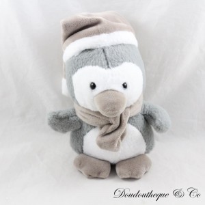 Pinguin Plüsch GMBH grau weiß