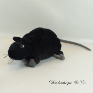 Maus Plüsch IKEA Gosig Ratta Ratte schwarz 20 cm