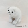 Peluche de oso polar FAMILY & NOVOTEL peluche publicitario blanco 14 cm