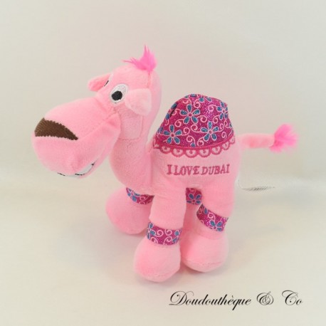 Peluche Dromadaire AJBER GALLERY " I Love Dubaï " Chameau 17 cm