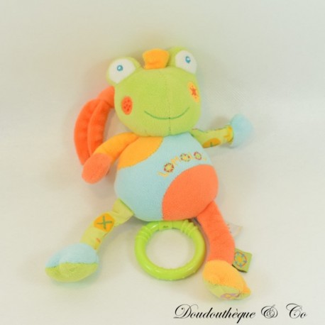 Musikalischer Plüschfrosch BABYSUN Lomolos Grün 19 cm Musikalischer Plüschfrosch BABYSUN Lomolos Grün 19 cm