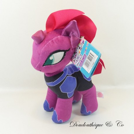 Peluche poney TY My Little Pony Tempest Shadow Hasbro violet  2016 27 cm NEUF