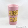 Verre en relief canari Titi AVENUE OF THE STARS Super Star gobelet céramique rose