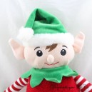 ZDT Elfo di Natale Peluche Rosso Verde