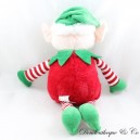 ZDT Christmas Elf Plush Red Green