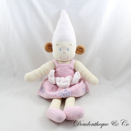 Plush Fairy NICOTOY Kiabi Pink Pointed Hat