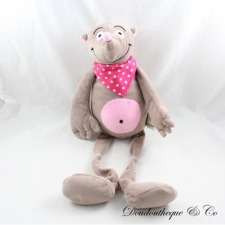 Plüsch Penelope die taupe LES PETITES MARIE braun-rosa Plüsch Penelope die taupe LES PETITES MARIE braun-rosa