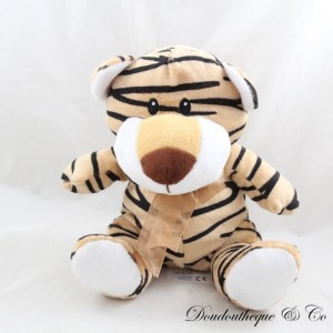 Peluche tigre ZEEMAN marron noir