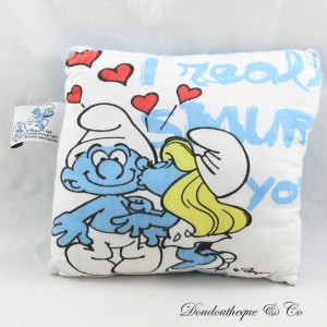 Small cushion the Smurfs...