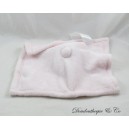 Hedgehog flat cuddly toy GEMO pink velvet square 29 cm