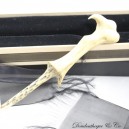 Baguette de Lord Voldemort WARNER BROS The Noble Collection Harry Potter Tom Jedusor réplique boîte Ollivander 39 cm (R18)