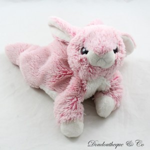 Peluche de conejito Creations Dani rosa blanco en el vientre 28 cm