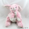 Bunny plush Creations Dani pink white on the belly 28 cm