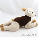 Extended Doe Plush Fawn Brown Beige Lying Down