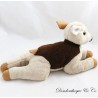 Extended Doe Plush Fawn Brown Beige Lying Down
