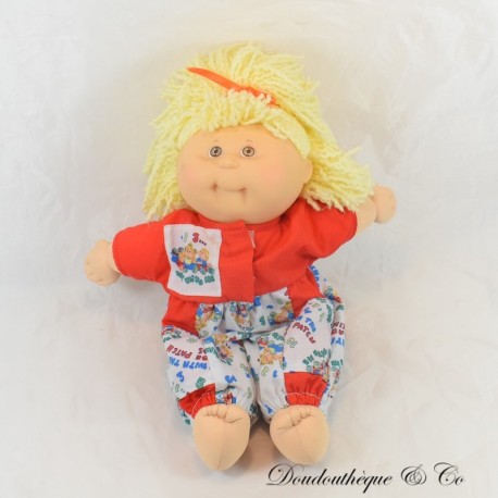 Patapouf Cabbage HASBRO PLAYSKOOL Patch Dolls 1,2,3 "Count with me" Vintage 1980's 35 cm Patapouf Cabbage HASBRO PLAYSKOOL Patch Dolls 1,2,3 "Count with me" Vintage 1980's 35 cm