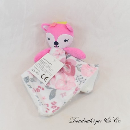Flache Fuchsdecke NINGBO HONG LING Fuchsfüchsin rosa Blumen 28 cm NEU Flache Fuchsdecke NINGBO HONG LING Fuchsfüchsin rosa Blumen 28 cm NEU