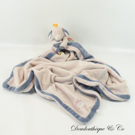 Blanket Elephant NOUKIE'S Bao & Wapi My First Dark Blue Blanket Blanket Elephant NOUKIE'S Bao & Wapi My First Dark Blue Blanket