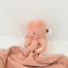 Octopus Kuscheltier JELLYCAT und seine Terrakotta-Decke 54 cm
