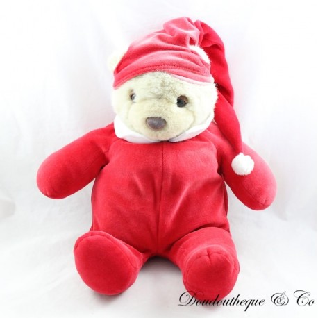 Plüschbär PERFECTEL roter Pyjama Plüschbär PERFECTEL roter Pyjama