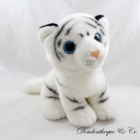 Schneewittchen Tiger Plüsch Große Blaue Augen Schneewittchen Tiger Plüsch Große Blaue Augen