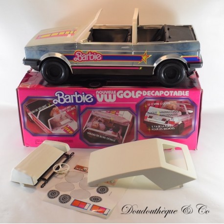 Barbie Car MATTEL New VW Golf Convertible 1984 Vintage New