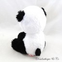 Peluche Mandy panda TY Beanie Boo's noir blanc coeur rose gros yeux 16 cm