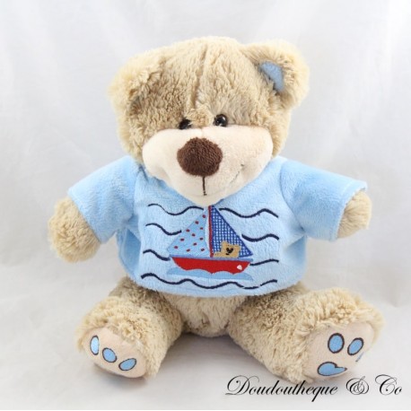 Plüschbär MAXITA T-Shirt blau Plüschbär MAXITA T-Shirt blau