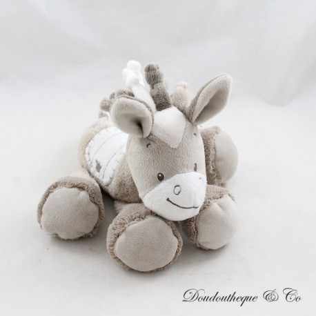 Plush Noa Horse NATTOU Max, Noa & Tom Saddle and Crown 20 cm Plush Noa Horse NATTOU Max, Noa & Tom Saddle and Crown 20 cm