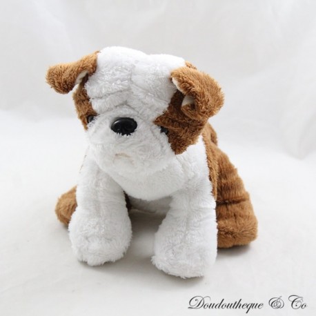Peluche cane SOFT FRIENDS Bulldog Francese marrone bianco 22 cm Peluche cane SOFT FRIENDS Bulldog Francese marrone bianco 22 cm