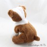 Peluche cane SOFT FRIENDS Bulldog Francese marrone bianco 22 cm