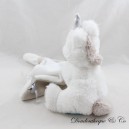 Unicorn handkerchief cuddly toy BABY NAT' rainbow white
