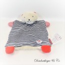 Flat cuddly toy TERRE DE MARINS Blue and red stripes 20 cm