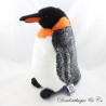 Peluche pingouin NATURE PLANET manchot gris