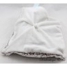 Flaches Bären-Kuscheltier BABY NAT' Les Flocons braungrau meliert Nase 22 cm BN051