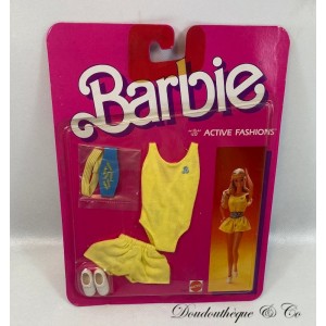 Vêtements poupée Barbie MATTEL Active Fashion ref 2183 vintage 1985